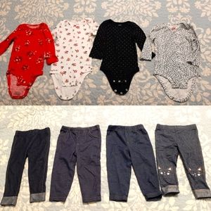 63 pieces of 12 month baby girls clothes! Huge lot! Must look at all the photos!